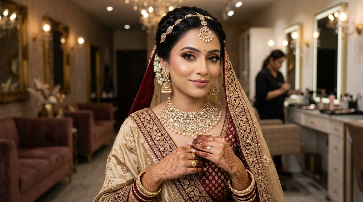 Premium salon experience at Maa Bhagwati Saloon